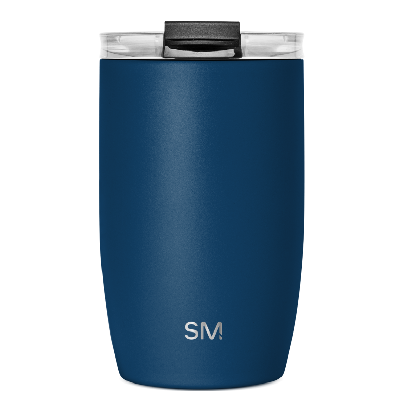 Voyager Tumbler with Clear Flip Lid & Straw