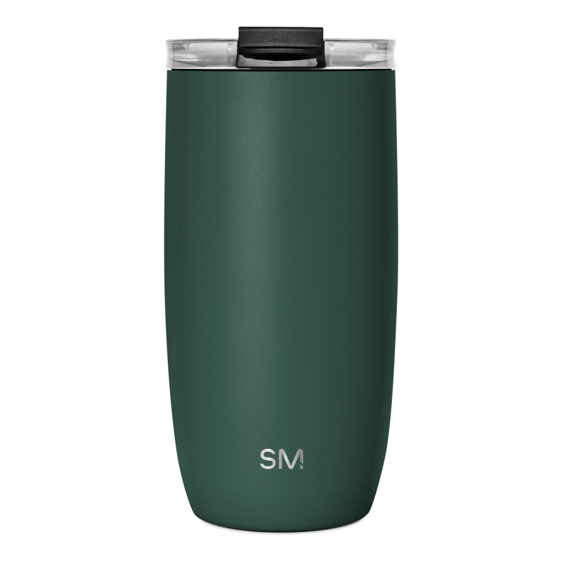 Voyager Tumbler with Clear Flip Lid & Straw