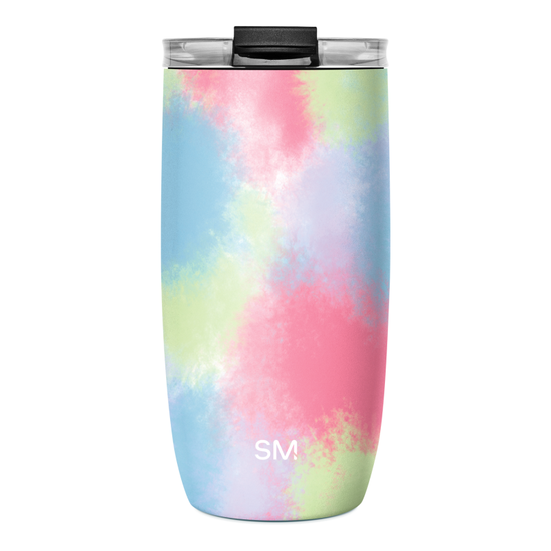 Voyager Tumbler with Clear Flip Lid & Straw