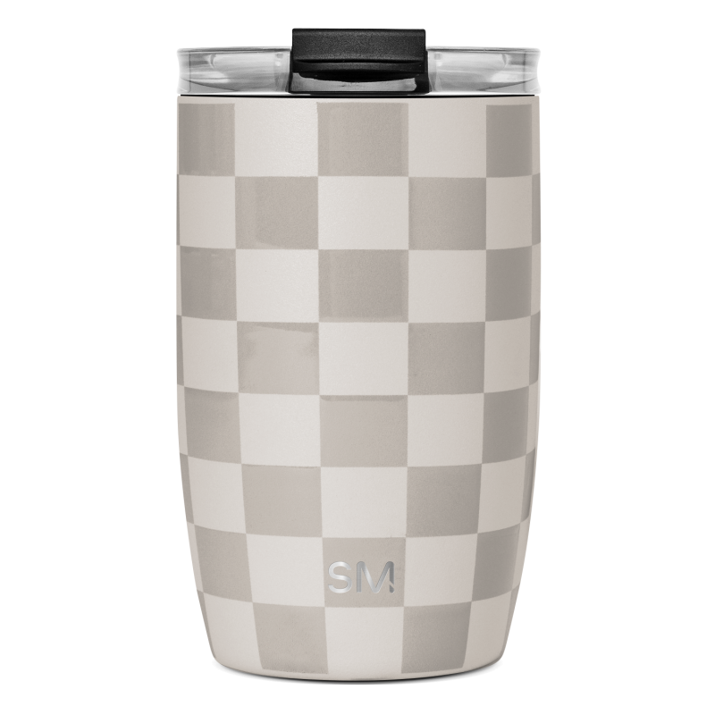 Voyager Tumbler with Clear Flip Lid & Straw