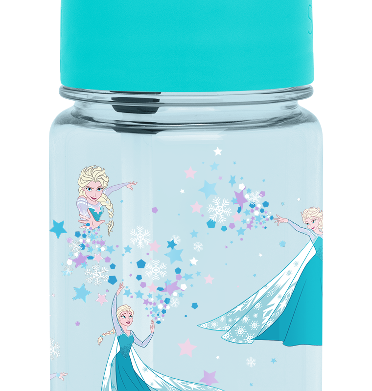 Summit Kids Plastic Water Bottle with Straw Lid
