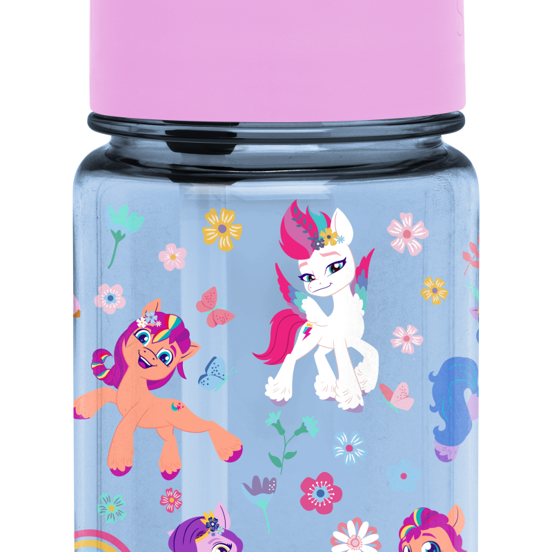 Summit Kids Plastic Water Bottle with Straw Lid