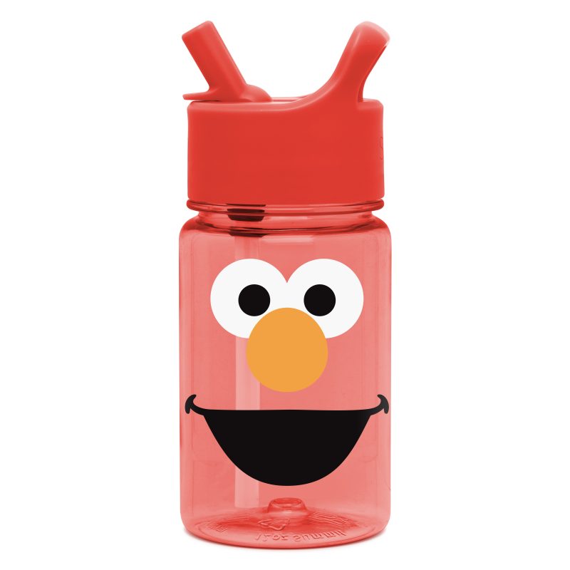 Summit Kids Plastic Water Bottle with Straw Lid