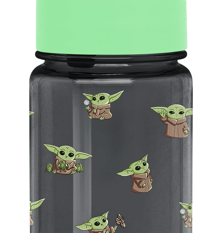 Summit Kids Plastic Water Bottle with Straw Lid