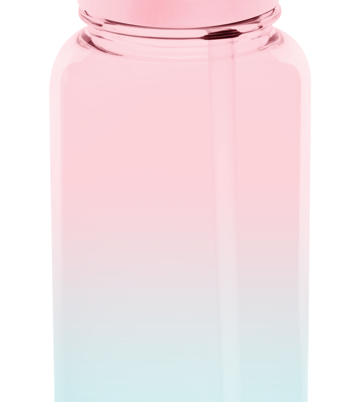 Plastic Summit With Simple Flip Silicone Straw Lid