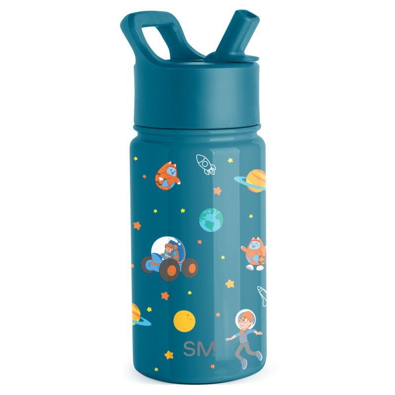 Summit Kids Water Bottle with Straw Lid