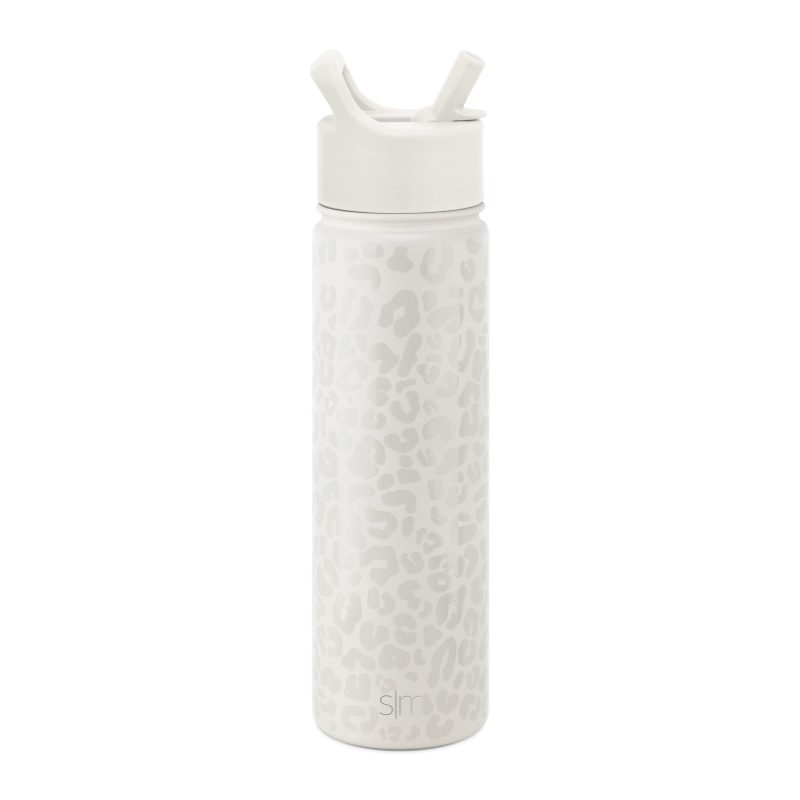 Summit Water Bottle with Straw Lid